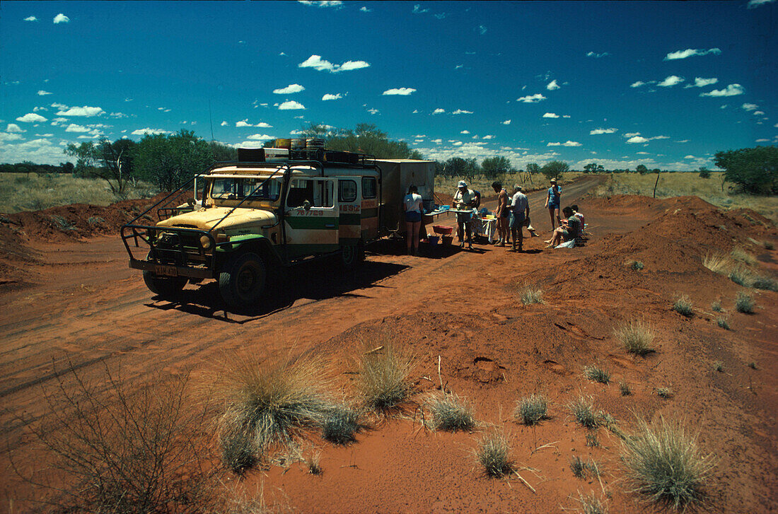 Jeep in Australien, Outback, Australien Verkehr