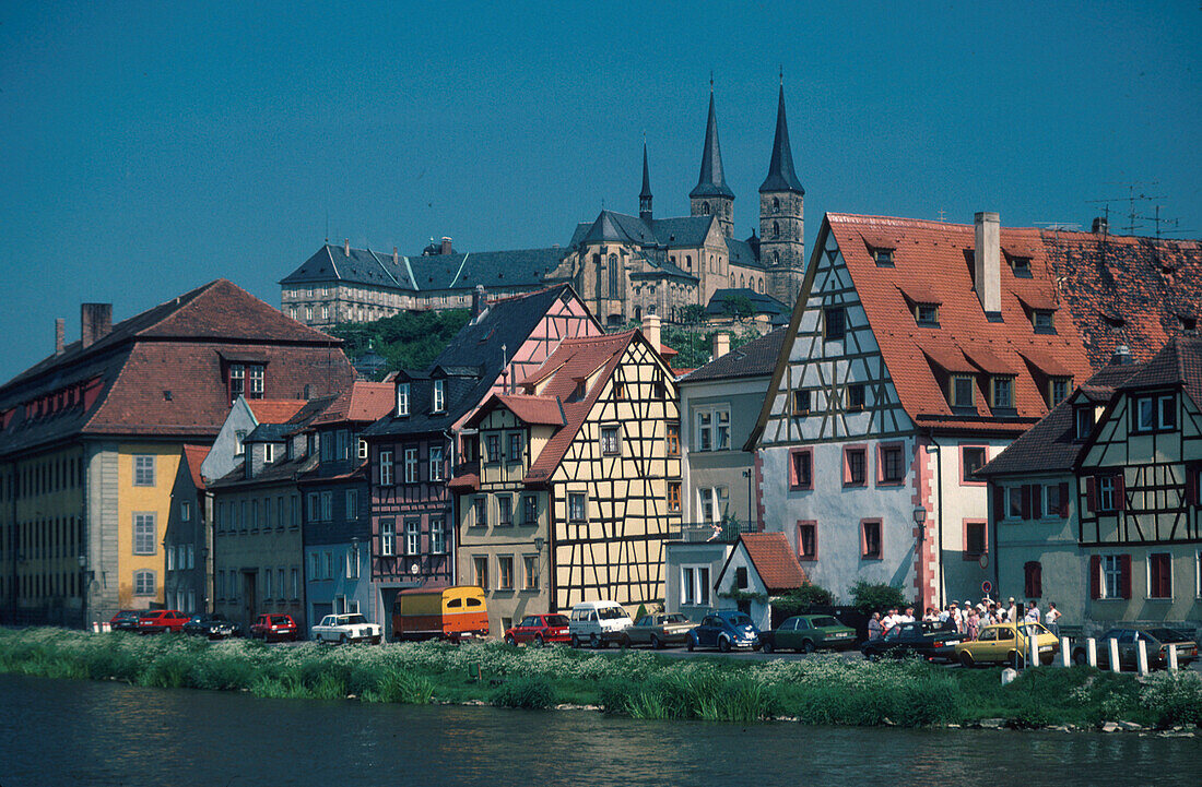 Bamberg, Regnitz, Bayern Deutschland