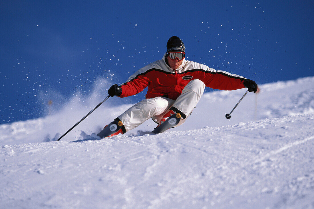 Skifahrer