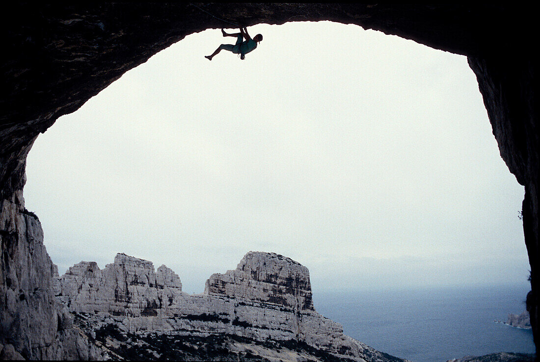 Extremklettern, Calonge, Côte d´Azur, Provence, Frankreich