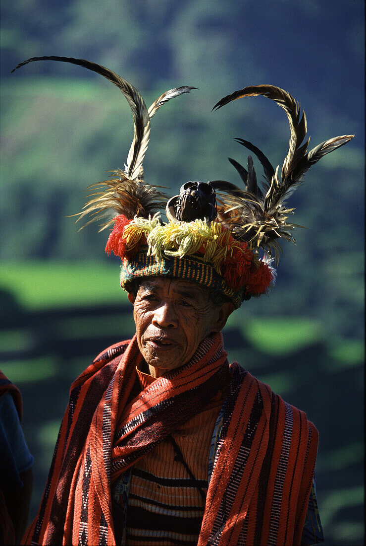 Ifugao chief, Banaue, Luzon Island Philippines