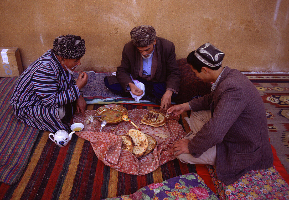 Lunch in Uzbekistan, Buchara, Uzbekistan