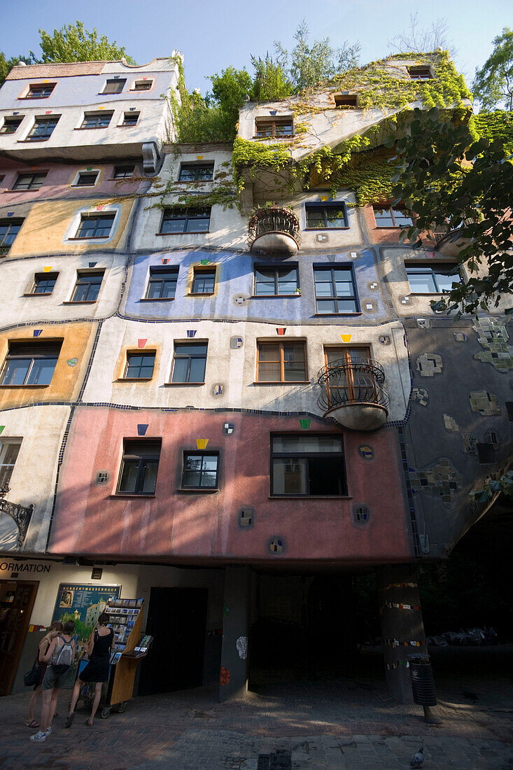 Hundertwasserhaus, Wien, Österreich