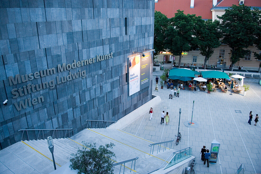MUMOK Museum of Modern Art, Stiftung Ludwig, at MuseumsQuartier, Vienna, Austria