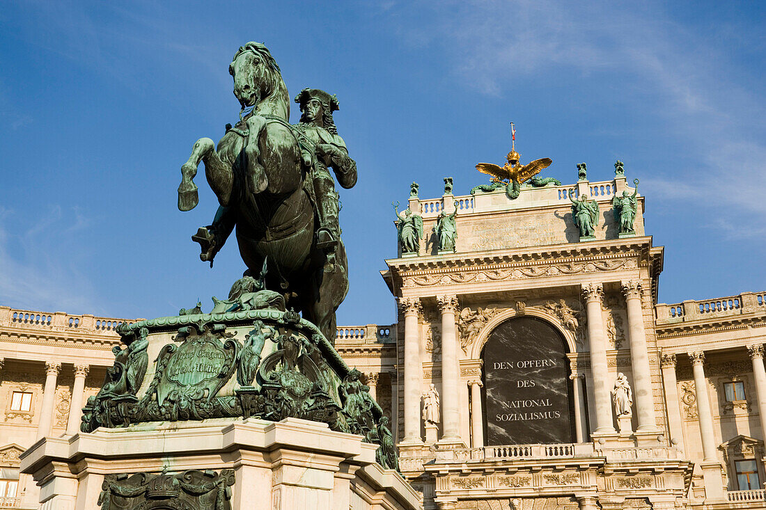 Prince Eugene of Savoy Statue, Neue Hofburg, Vienna, Austria