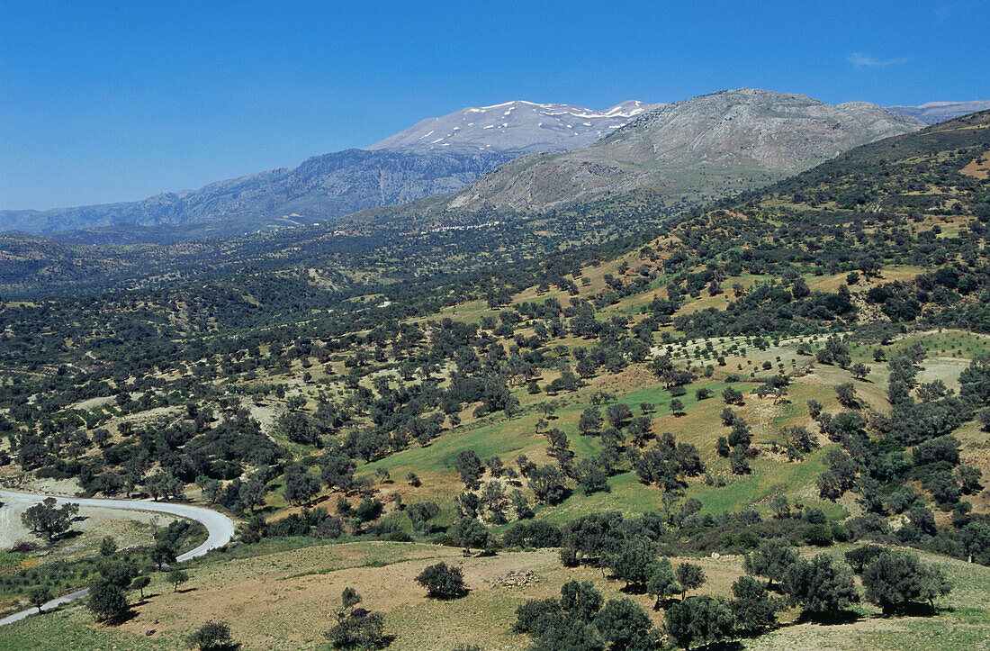 Ida Mountains near Agios, Crete, Greece