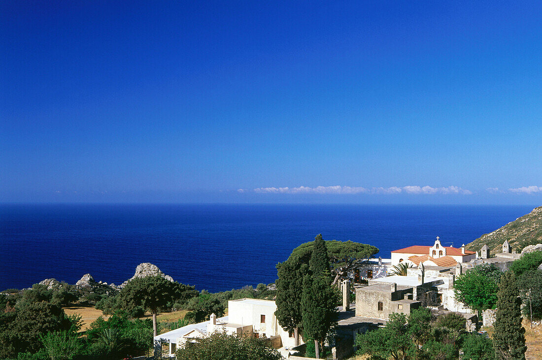 Cloister, Moni-Preveli, Crete, Greece