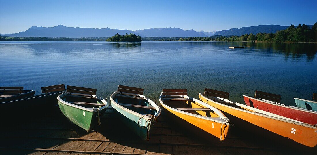 Staffelsee, Murnau, Blaues Land, Landkreis Garmisch, Upper Bavaria, Germany