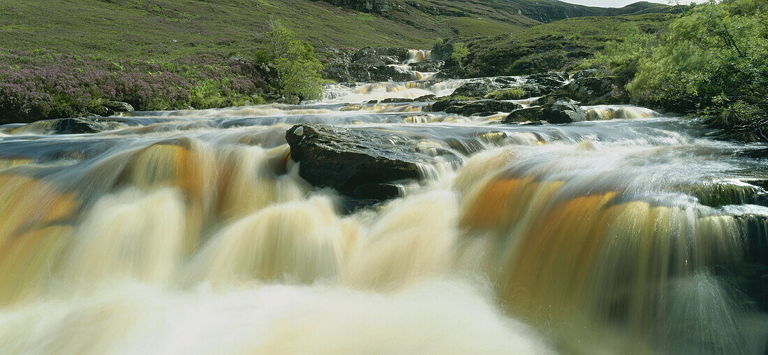 Mountain creek at Ben Nevis, Scotland, Great Britain