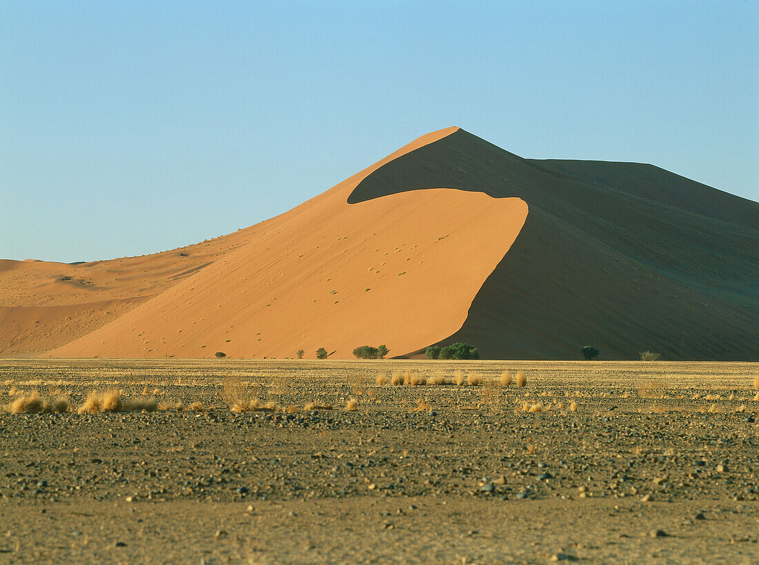 Dunes, Namib Desert, Sossusvlei, Namibia, Africa