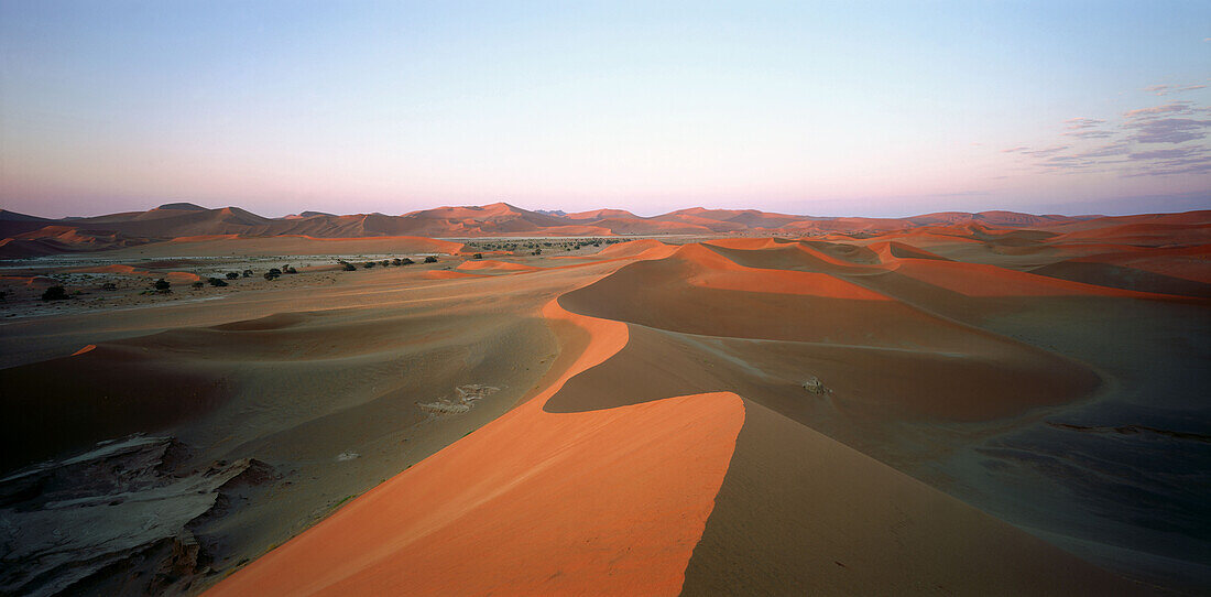 Dünen, Sossusvlei, Namibwüste, Namibia, Afrika