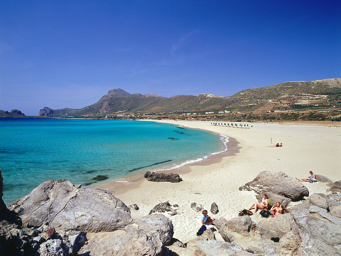 Falsama-Strand, Kreta, Griechenland