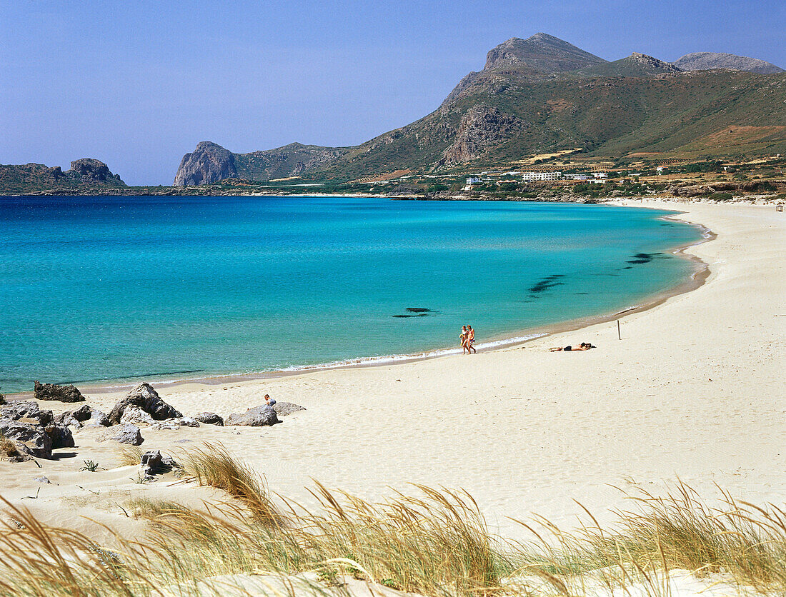 Falasama-Strand, Kreta, Griechenland