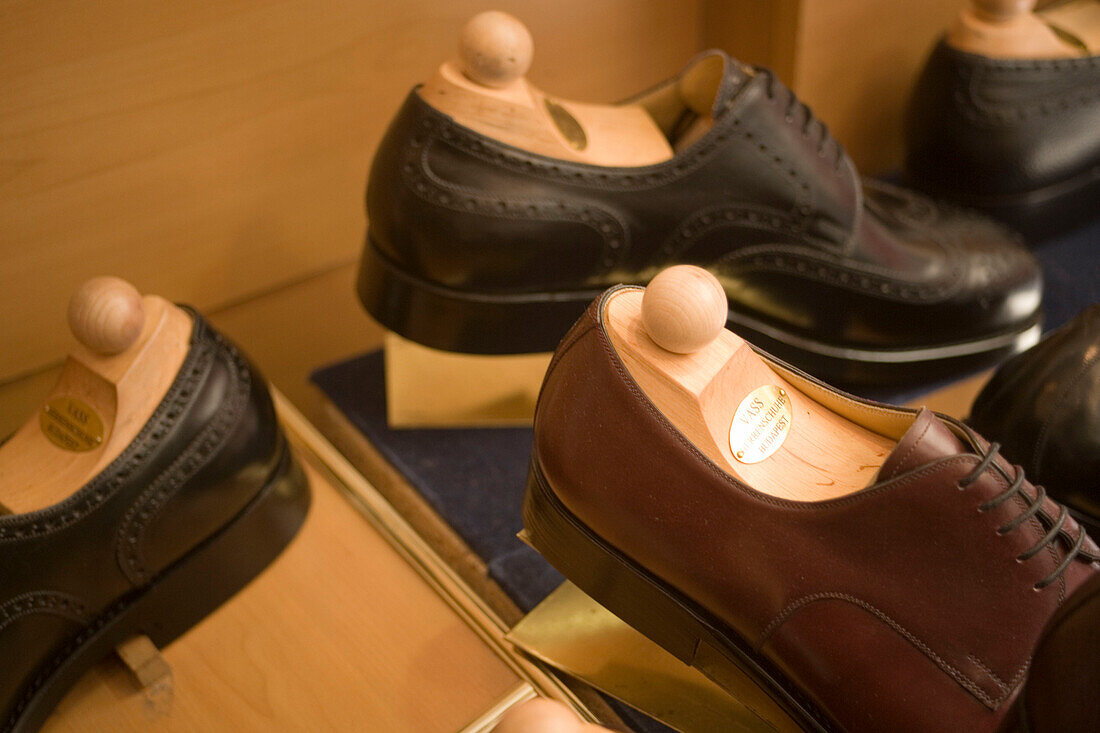 Men's shoe of Vass, Men's shoe of Vass, Pest, Budapest, Hungary