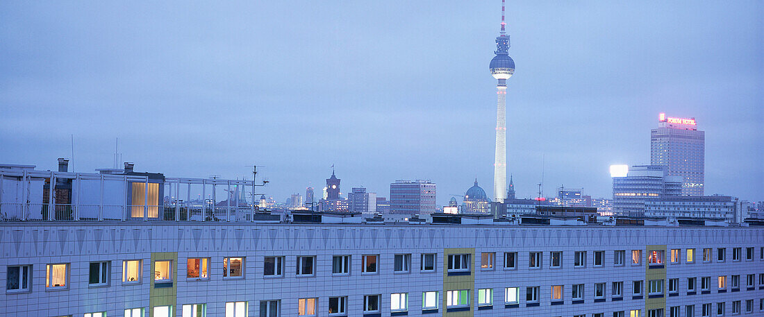 View to Alexanderplatz, Berlin, Germany