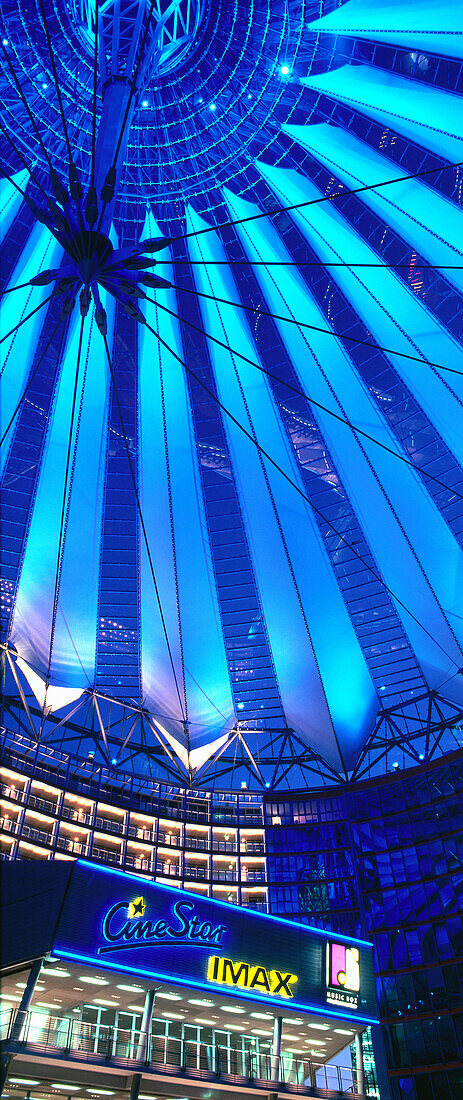 Sony Center, Potsdamer Platz, Berlin, Deutschland