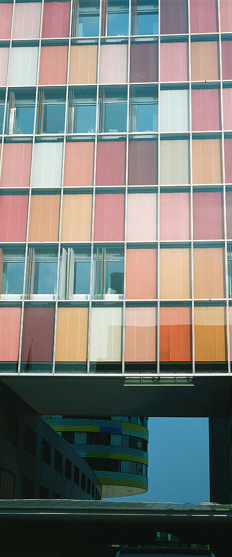 Moderne Architektur im Stadtteil Mitte, Berlin, Deutschland