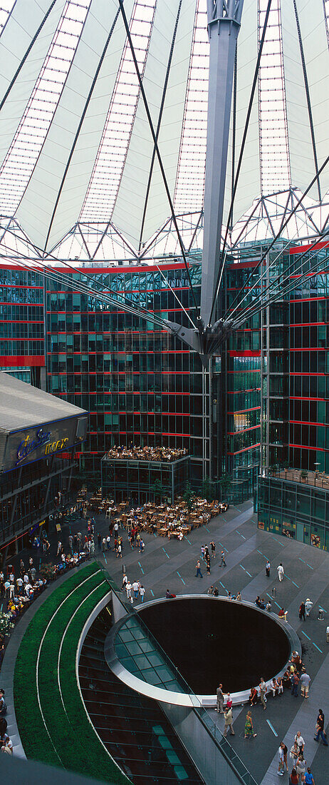Sony Center, Potsdamer Platz, Berlin, Deutschland