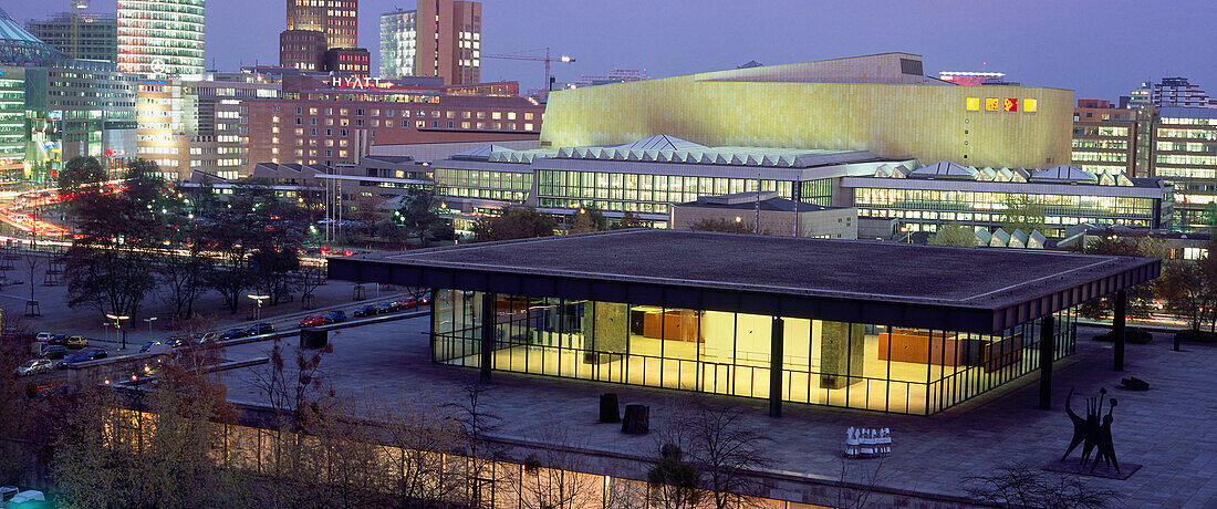 Governmental library, Potsdamer Platz, Berlin, Germany