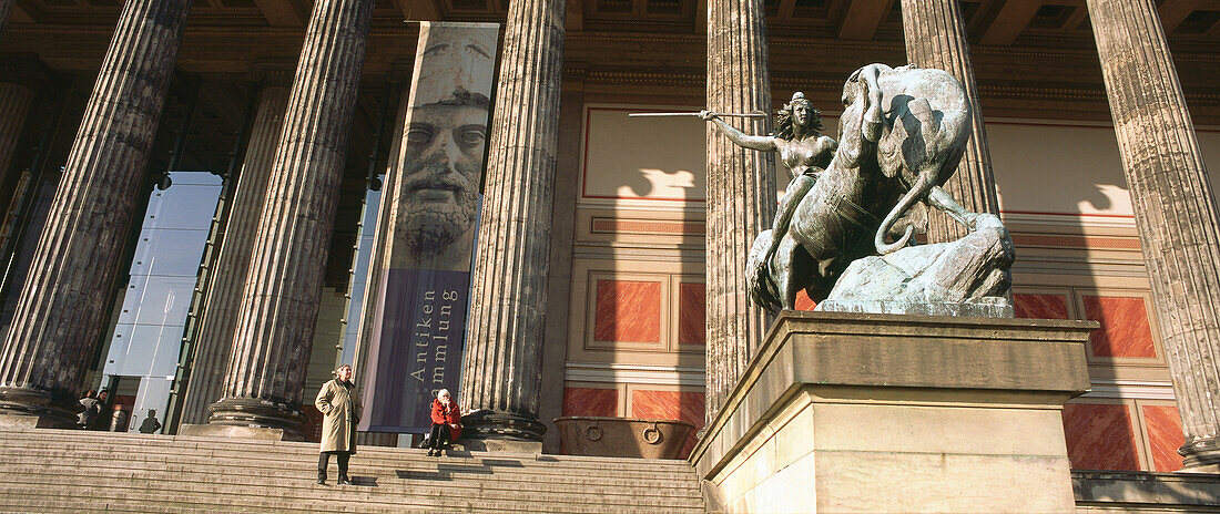 View of the old museum, Berlin, Germany