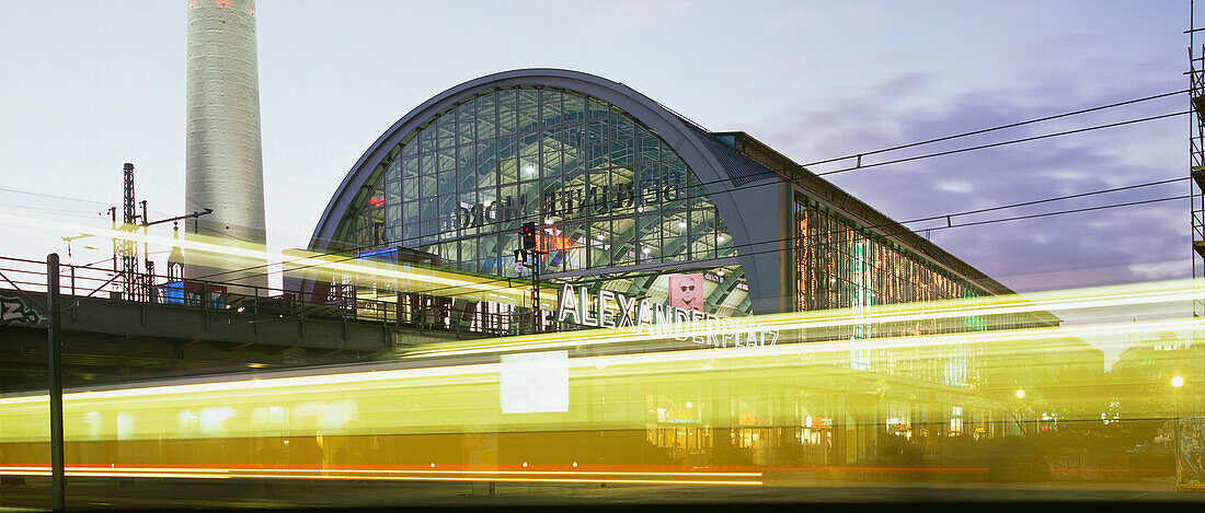 Alexanderplatz railway station, Berlin, Germany