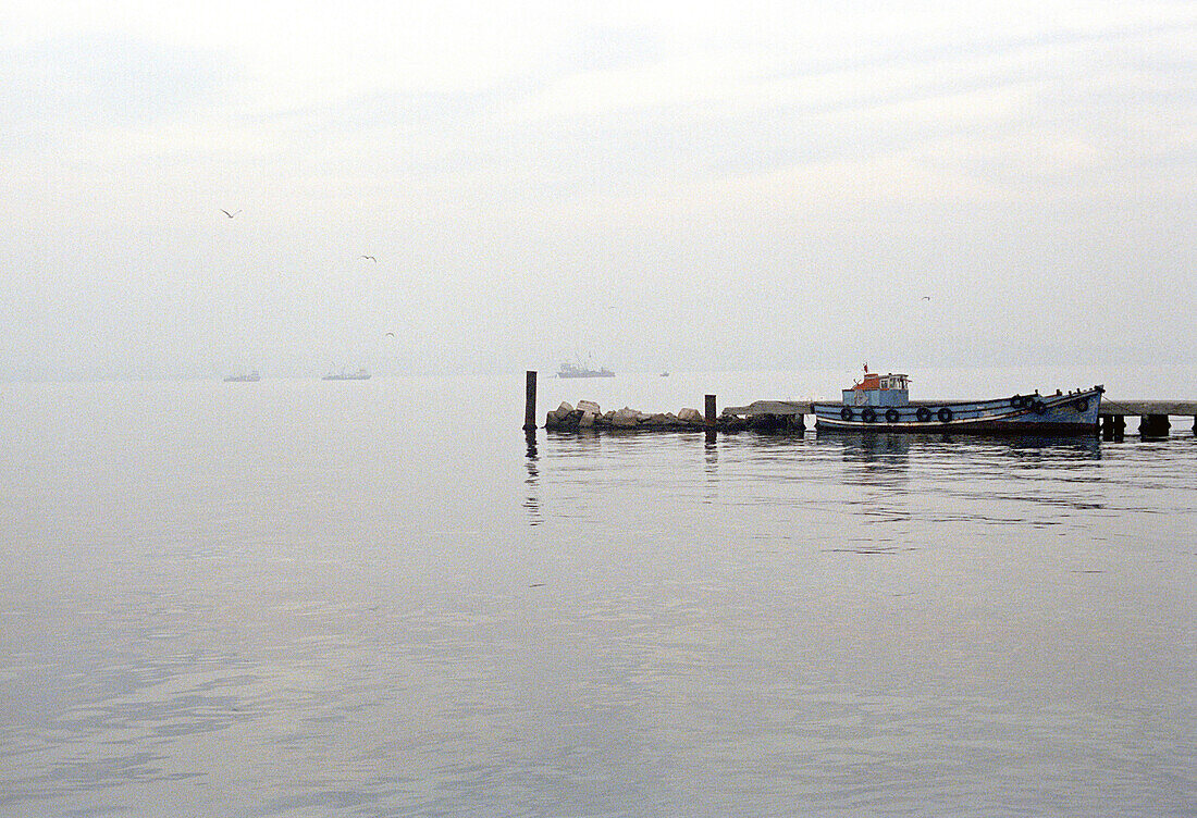 Jetty, Bueyuekada Island, Istanbul, Turkey