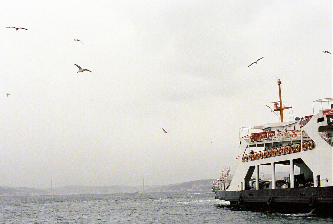 Ferry, Bosporus, Istanbul, Turkey