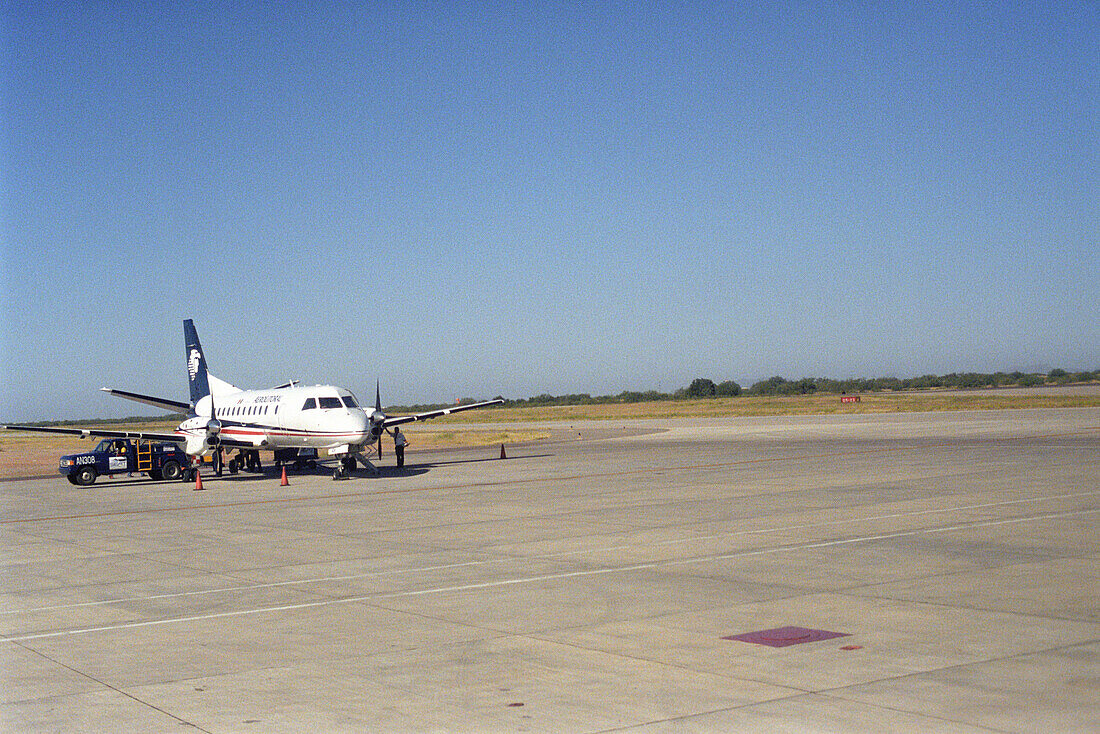 Jet, Flughafen, Chihuahua, Mexiko