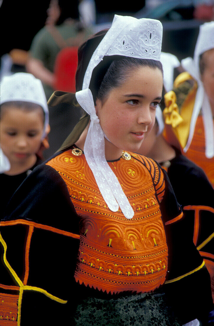 Bretagne, Frankreich, Fete des Brodeuses, Pont le Abbe