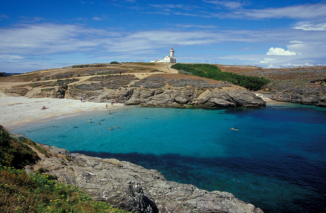 Pointe de Poulains, Belle Ile, Bretagne, Frankreich, Europa