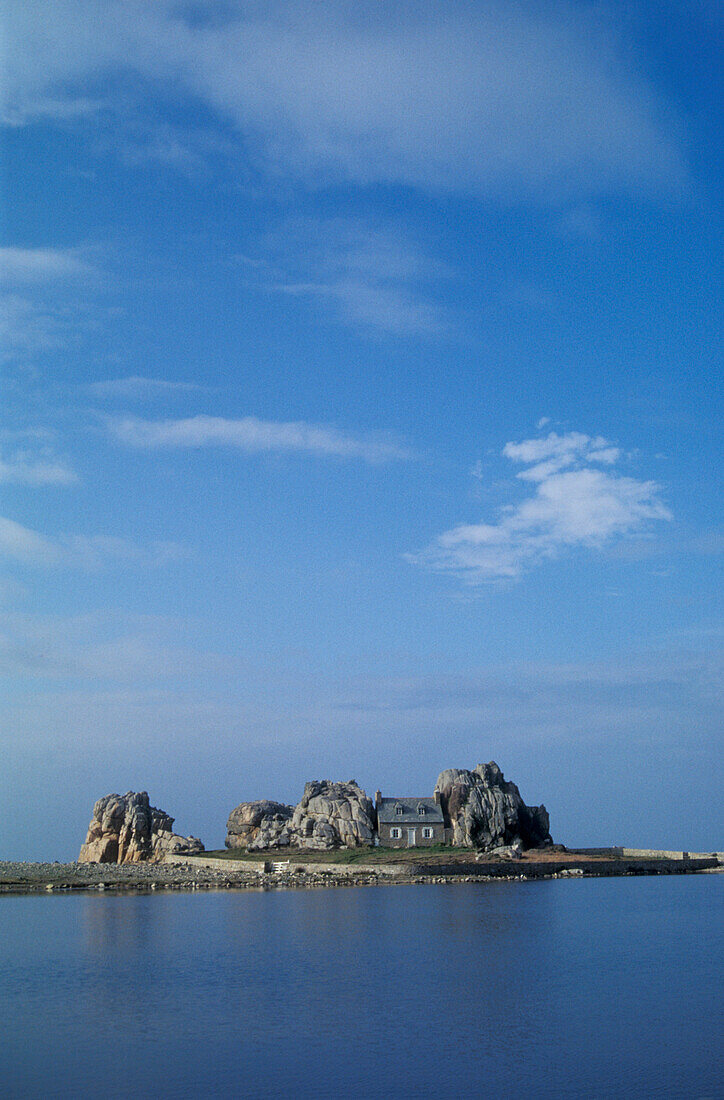 Pointe du Château, Bretagne, Frankreich, Europa