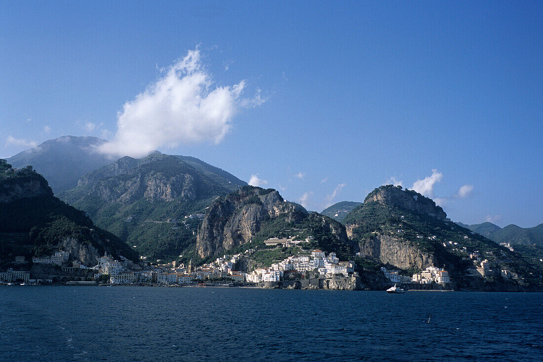 Küste bei Amalfi, Italien