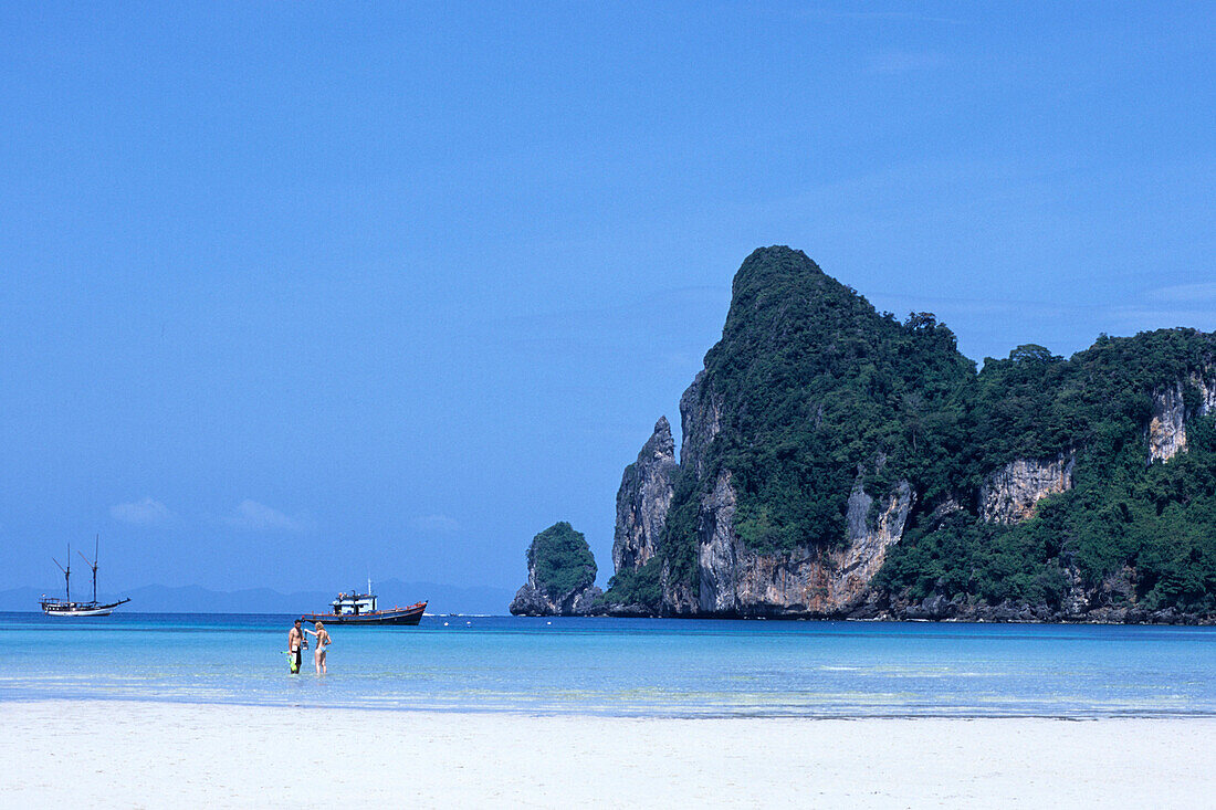 Strand auf Ko Phi Phi, Thailand