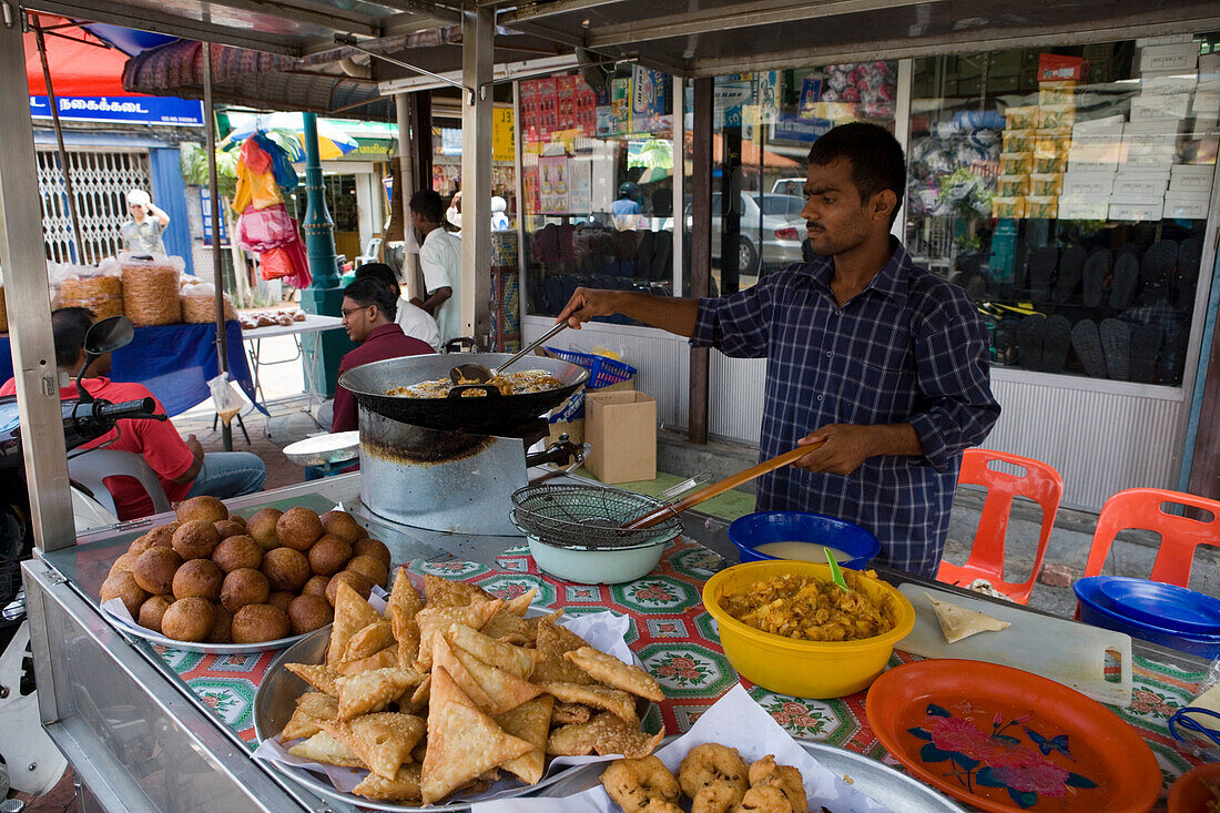 Indian Food Stall, George Town, Penang, Malaysia