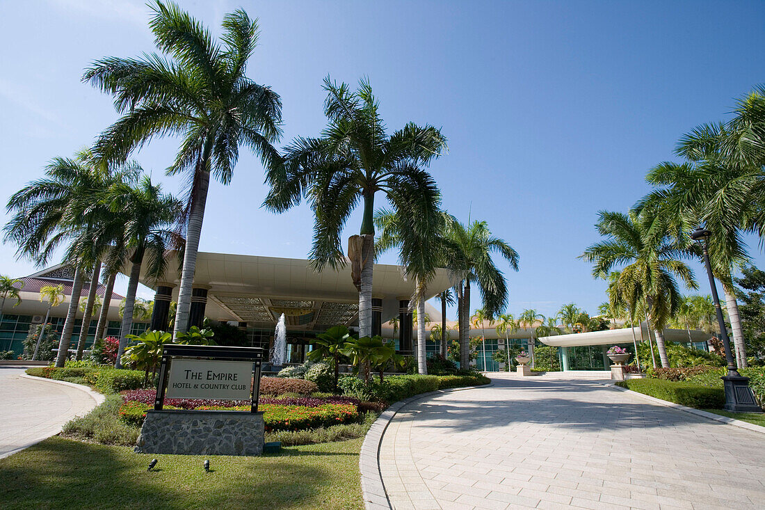 Empire Hotel Entrance, The Empire Hotel & Country Club, Brunei Darussalam, Asia