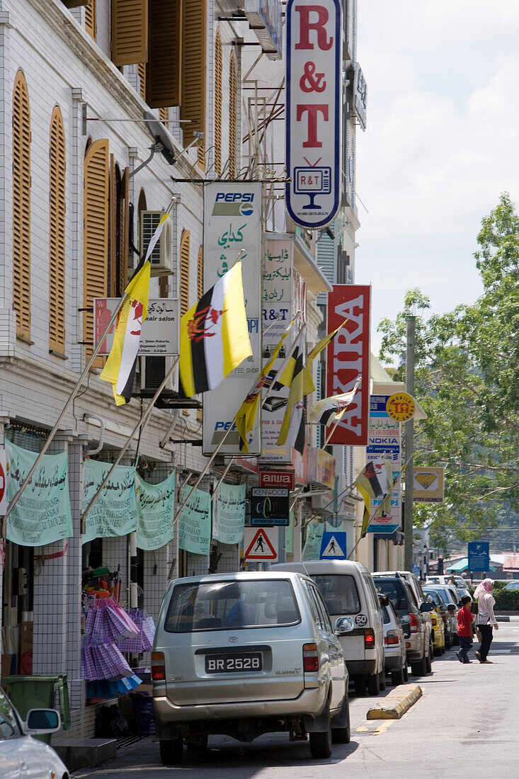 Street Scene, Bandar Seri Begawan, Brunei Darussalam, Asia