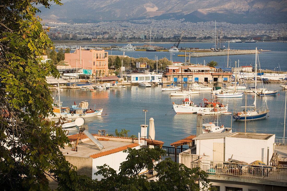 View insinde the main port of Piraeus, the harbour of Athens, Pireas, Athens-Piraeus, Greece