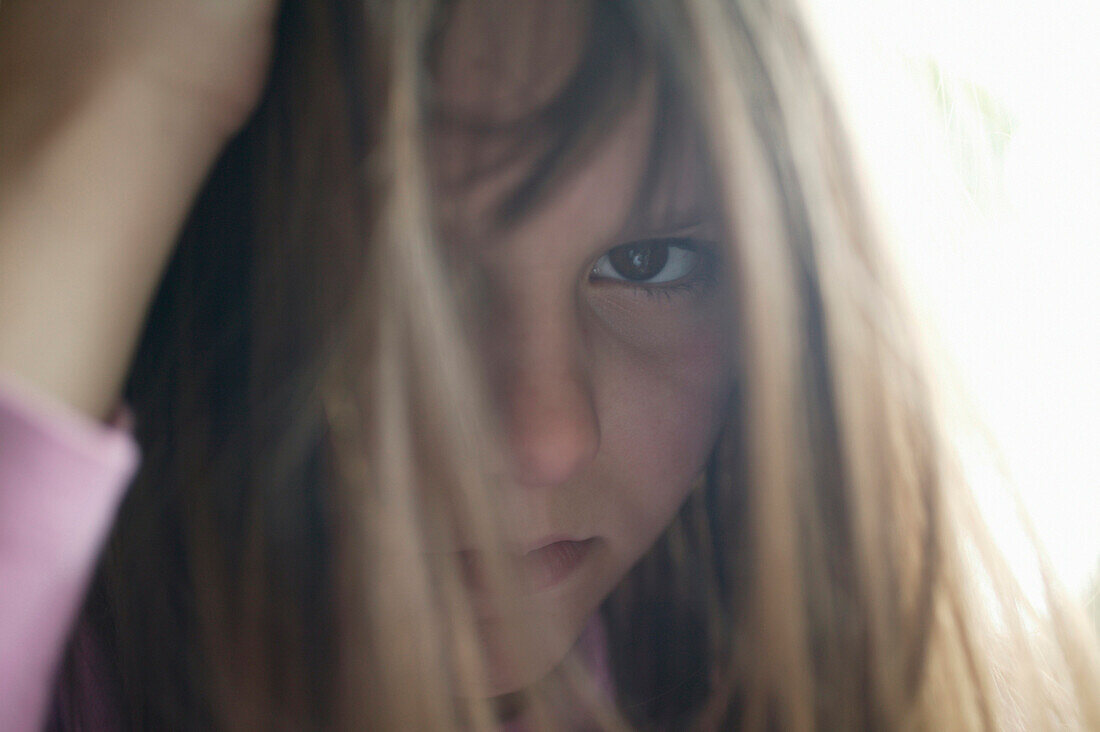 Portrait of a girl (10 years)