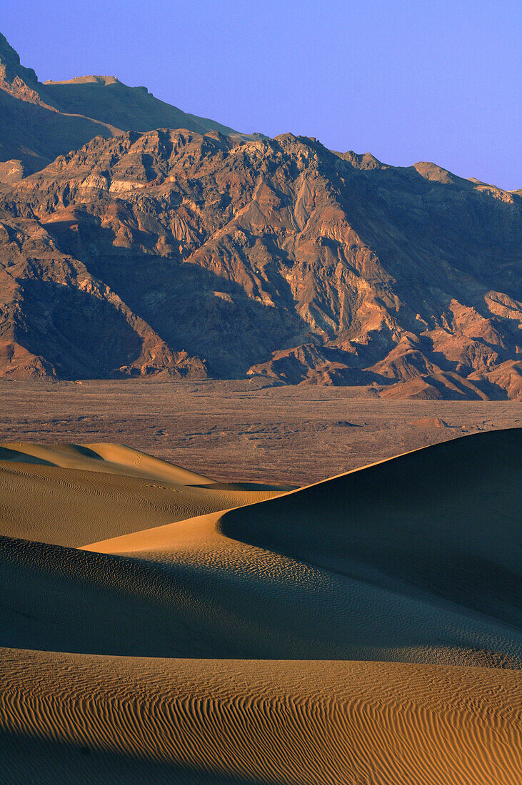 Sanddünen im Death Valley National Park, Kalifornien, USA