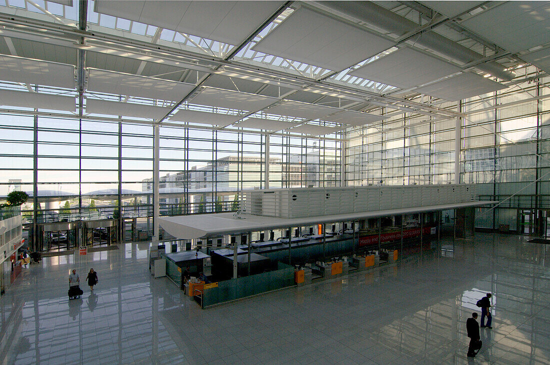 Terminal 2, Airport, Munich, Bavaria, Germany