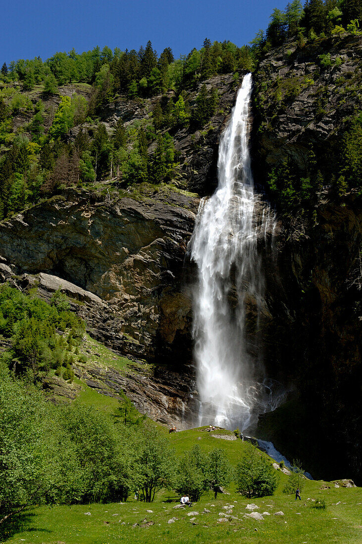 Fallbachfall im Maltatal, Kärnten, Österreich