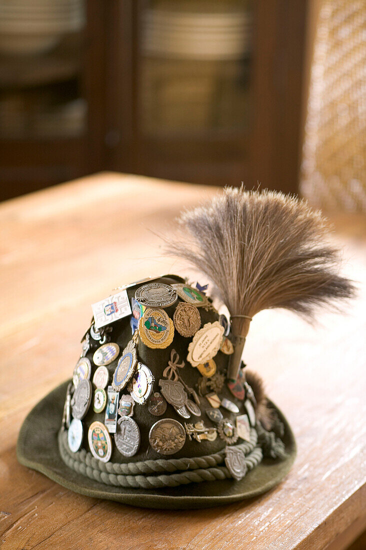 Traditional bavarian woolen hat