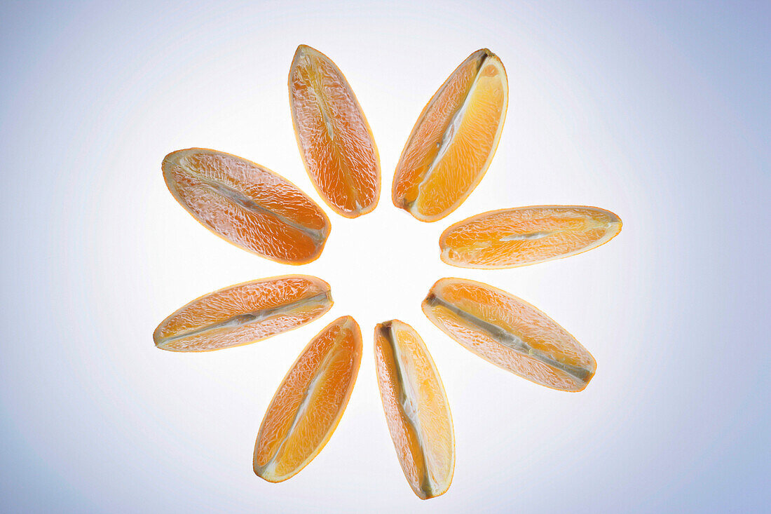 Slices of an orange
