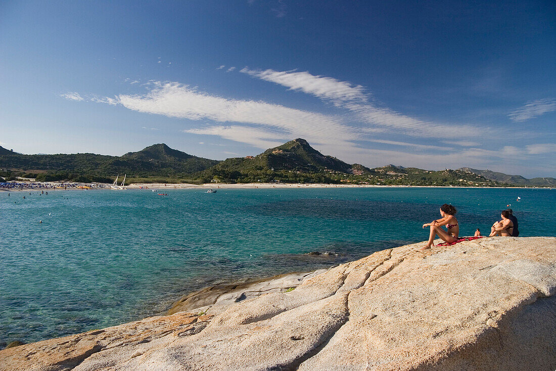 Strand Costa Rei, Sardinien, Italien