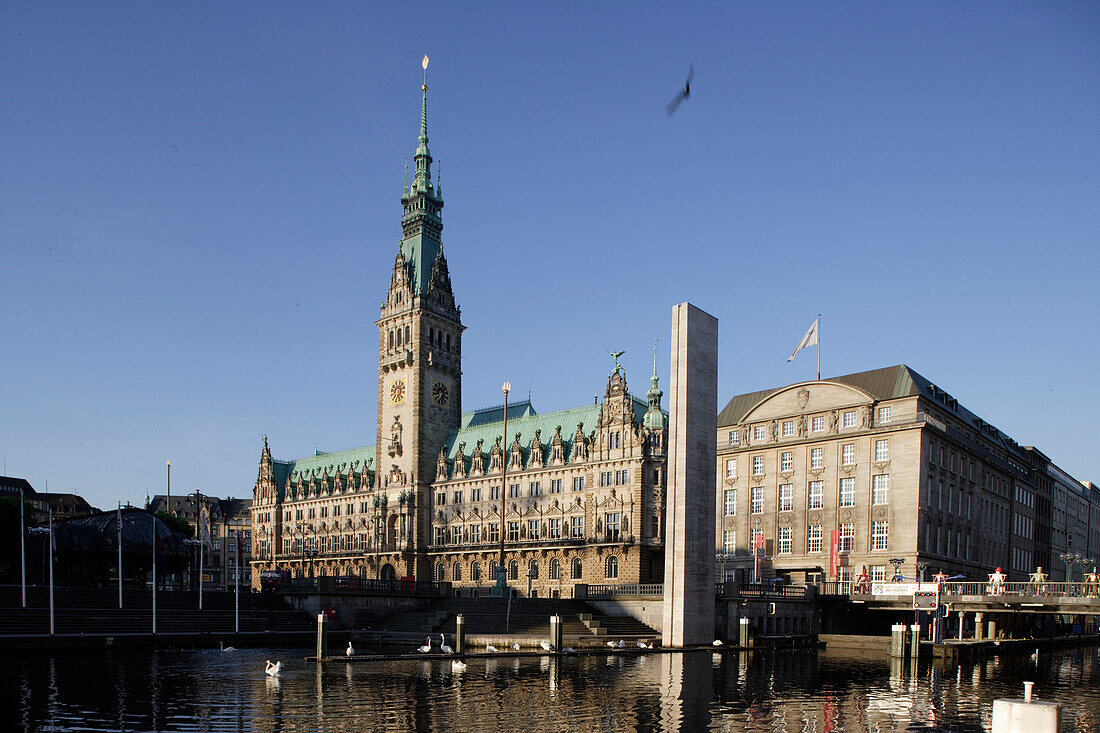 City Hall, Town Hall, Hamburg, Germany