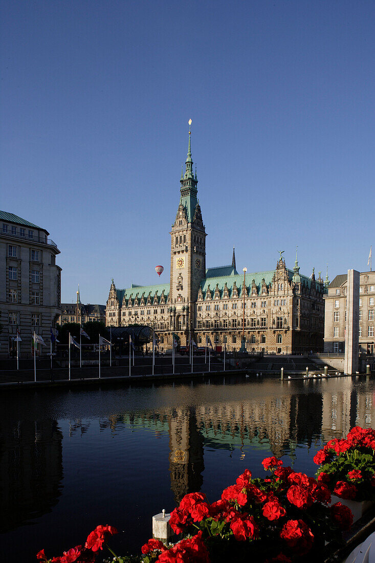 Hamburger Rathaus, Hamburg, Deutschland