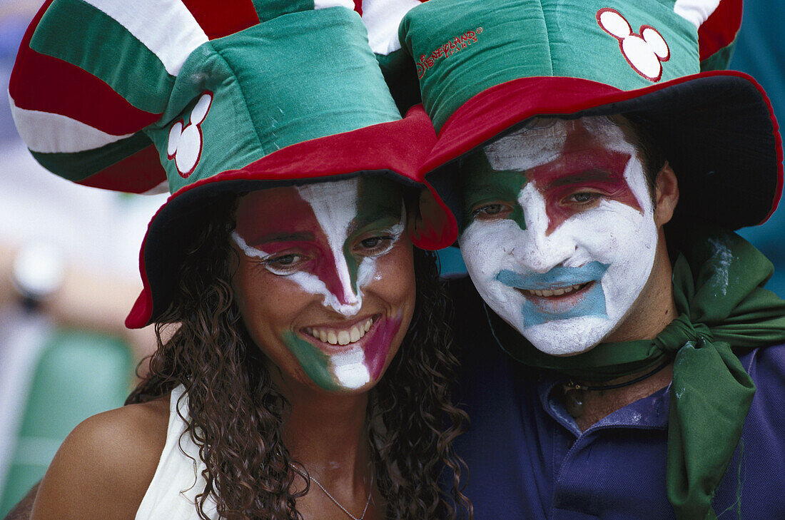 Zwei italienische Fußballfans