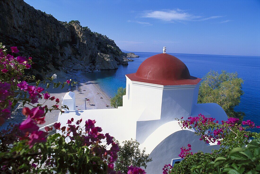 Church, Kira Panagia, Scarpanto, Dodecanese, Greece