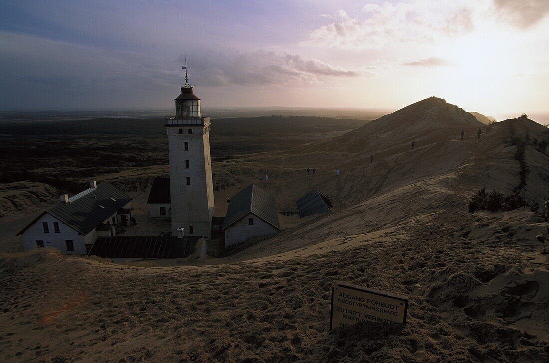 Rudbjerg Knude Lighthouse, Northern Jutland, Denmark