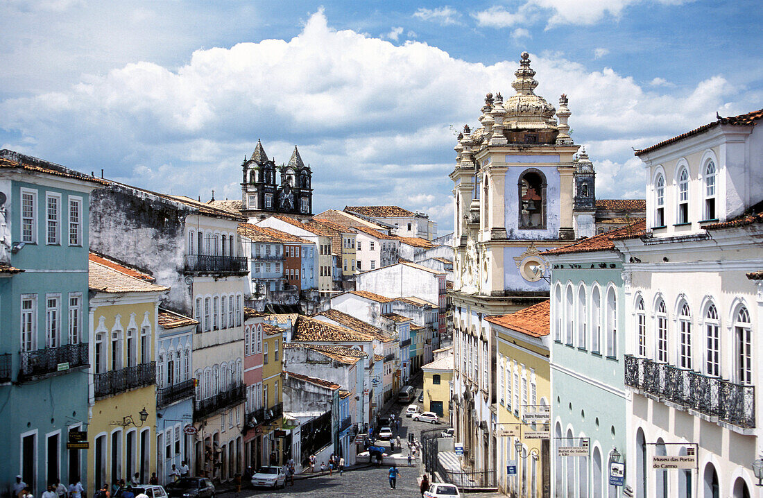 Nossa Senhora do Rosario dos Pretos, Largo de Pelourinho, Salvador de Bahia, Brazil